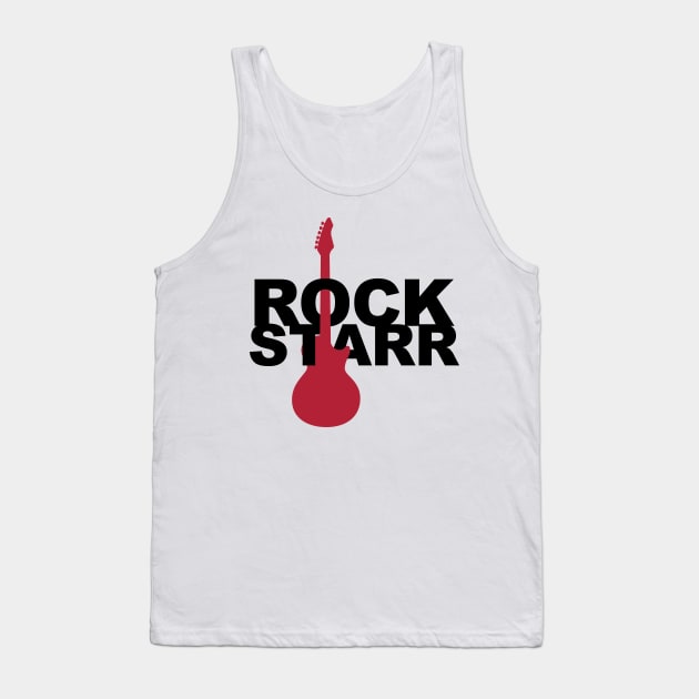 Electric guitar rock starr Tank Top by JewelryArcade